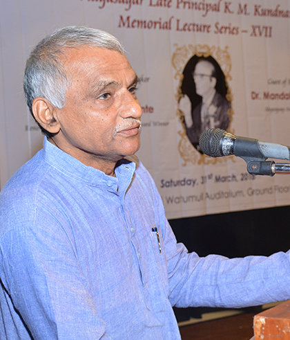 Padmashree Dr. Prakash Baba Amte, Renowned Social Worker and Magsaysay Award Winner