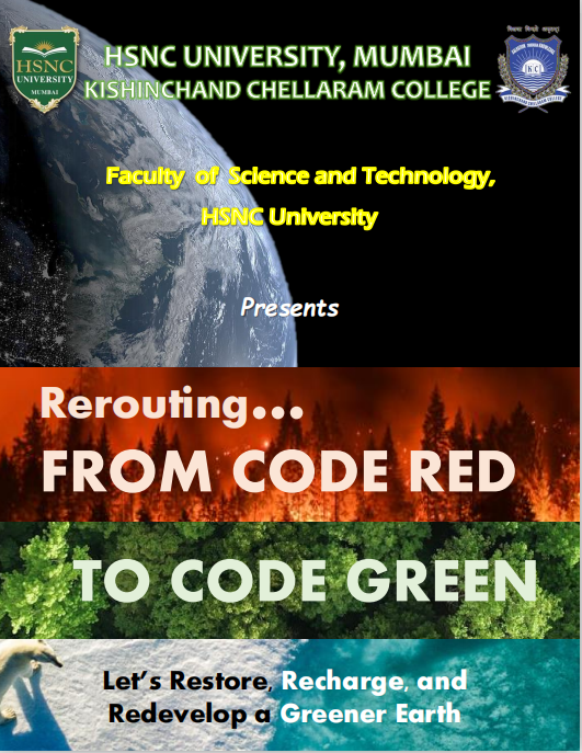 Rerouting from Code Red to Code Green- Activity by Faculty of Science and Technology HSNCU