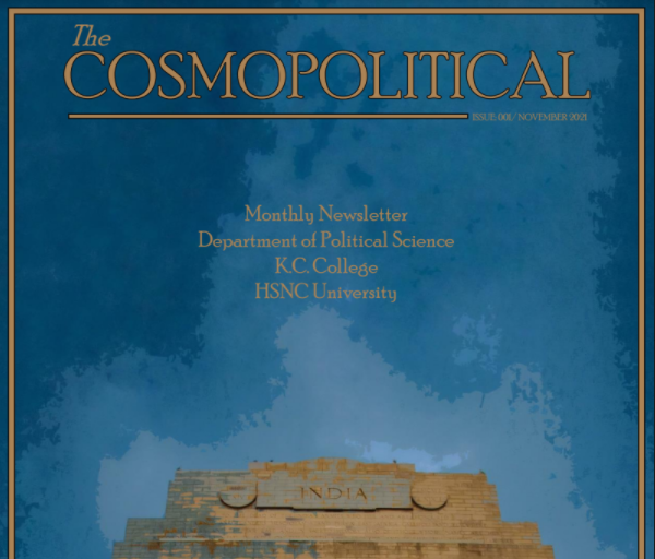 Monthly Political Science Newsletter- Cosmopolitical (Issue : 001 - November 2021)