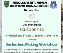Herbarium Making Workshop Report