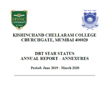 DBT Star Status Report Annexure 2019-20