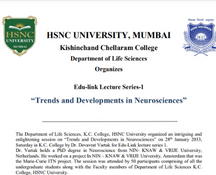 Report on Edu-Link Lecture Series I